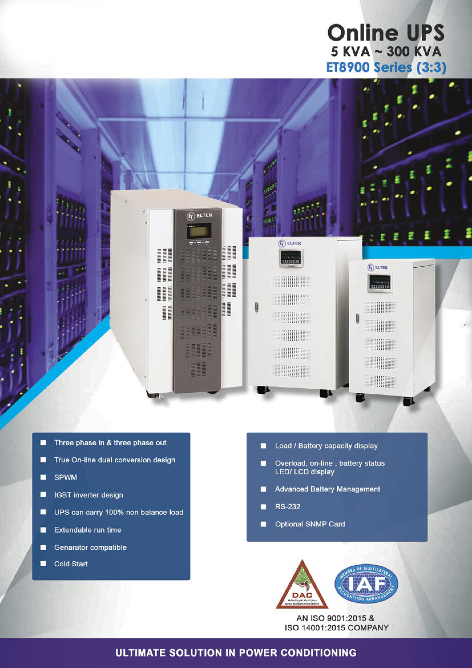 3Phase 3Phase Online UPS